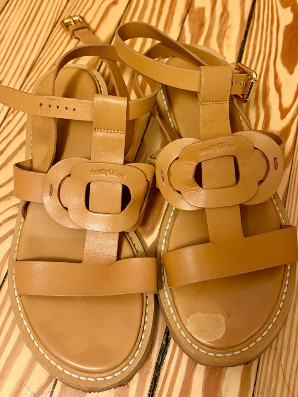 See By Chloe sandals 37.5 - Picture 2 of 9